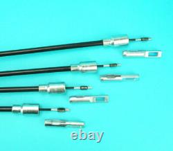 Kit de câble de frein longue durée à double essieu et œillets pour remorque Ifor Williams TT85G