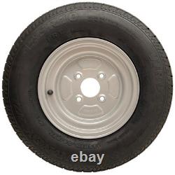 Kit de remorque à double essieu 145R10 roues légales pour la route à grande vitesse avec moyeux ALKO et essieux courts