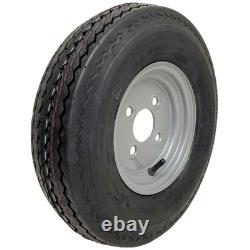 Kit de remorque à double essieu 4.80/4.00-8 avec roues, essieux et attelage légaux pour la route à grande vitesse