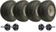 Kit De Remorque Quad Atv &agrave; Double Essieu 18x9.50-8 Avec 4 Roues Gazon P332, Essieux Alko, 1500 Kg