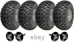 Kit de remorque utilitaire ATV Quad à deux essieux 22x11.00-8, roues et essieux, capacité 1800 kg