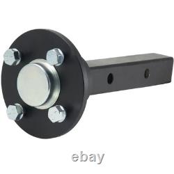 Kit de remorque utilitaire ATV quad à double essieu 22x11.00-8 avec roues, essieux et attelage pivotant