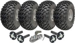 Kit de remorque utilitaire quad ATV tandem 22x11.00-8 avec roues, essieux et attelage 1800 kg