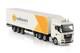 Man Tgx Gm 6x2 &agrave; Double Essieu Directeur, Remorque Fourgon 3 Essieux Nabuurs Mod&egrave;les De Camions Wsi 150