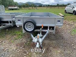 Meredith & Eyre Twin Axle Flat Bed Trailer 14ft X 6ft6in 3500kg £4625 + Tva