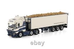 Modèles Wsi 01-4617 Scania R Normal Cr20n 6x2 Twin Steer Remorque à Ceinture 3 Essieux 1/50