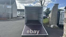 NOUVEAU REMORQUE CAISSON NIEWIADOW 5M x 2M x 2M À DEUX ESSIEUX AVEC RAMPE ET PORTE LATÉRALE 2