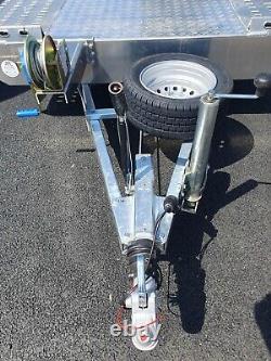 NOUVEAU REMORQUE DE TRANSPORT DE VOITURE JUPITER 4,5M x 2,1M À DOUBLE ESSIEU 2700KG