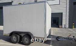 NOUVEAU Remorque à Cargo de 3 Mètres à Double Essieu 2500KG PTC Avec Éclairage Intérieur