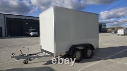 NOUVEAU Remorque à Cargo de 3 Mètres à Double Essieu 2500KG PTC Avec Éclairage Intérieur