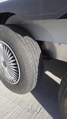 NOUVEAU Remorque à Cargo de 3 Mètres à Double Essieu 2500KG PTC Avec Éclairage Intérieur