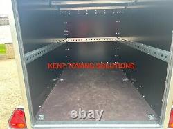 NOUVELLE remorque de camion 9 x 5 x 5 pieds Tickners GT955 avec rampe de chargement et essieu double