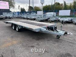 New 3500kg New Beaver Tail Remorque Jupiter Twin Axe 16,7ft X 6,9ft 5m X 2,1m