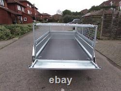 New Car Camping Twin Axle Trailer Avec Mesh 8ft X 5ft 750kg