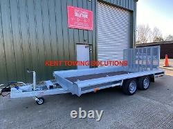 New Highy Duty Twin Axle 13ft X 6ft Plant Trailer 3500kg Mgw Hm-d 4 770 £+tva