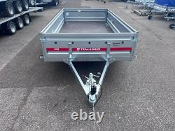 Nouveau Remorque à Essieu Jumeau PLAT NON FREINÉ 750kg 10 ft x 5 ft 300cm x 150cm