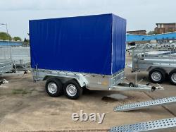 Nouveau remorque à caisson 10x5 2700kg PTAC double essieu remorque lourde pour voiture fourgon ALKO + rampes