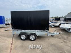 Nouveau remorque à caisson 10x5 2700kg PTAC double essieu remorque lourde pour voiture fourgon ALKO + rampes