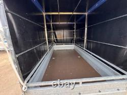 Nouveau remorque à caisson 10x5 2700kg PTAC double essieu remorque lourde pour voiture fourgon ALKO + rampes