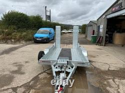 Nouveau remorque de plante Brian James 10 pieds x 6 pouces, essieu double, rampes 3,5 tonnes 3 500 kg