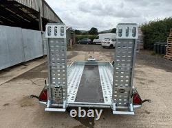 Nouveau remorque de plante Brian James 10 pieds x 6 pouces, essieu double, rampes 3,5 tonnes 3 500 kg