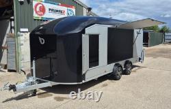 Nouveau remorque fermée Debon C2000 pour voiture 3500 kg de PTAC essieu tandem 5,5 m x 2,2 m x 2,45 m