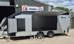 Nouveau remorque fermée Debon C2000 pour voiture 3500 kg de PTAC essieu tandem 5,5 m x 2,2 m x 2,45 m
