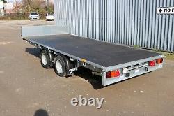 Nouvelle Marque Ifor Williams Lm146 Plant Trailer 8ft Ramps Flat Bed