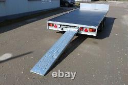 Nouvelle Marque Ifor Williams Lm146 Plant Trailer 8ft Ramps Flat Bed