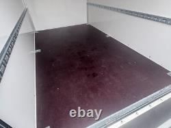 Nouvelle remorque à caisse 10 pi x 6 pi x 6 pi de haut, essieu tandem, remorque porte-voiture 3 m x 1,8 m, 2700 kg, rampe arrière