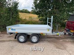 Nouvelle remorque benne électrique Debon PW0.2 8 pi x 5 pi avec PTAC de 2000 kg TTC