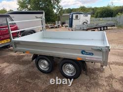 Nouvelle remorque benne électrique Debon PW0.2 8 pi x 5 pi avec PTAC de 2000 kg TTC