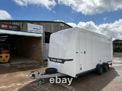 Nouvelle remorque fermée pour voiture Brian James Race Box 16 pi x 6 pi 2 po à double essieu 2026