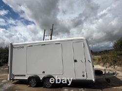 Nouvelle remorque fermée pour voiture Brian James Race Box 16 pi x 6 pi 2 po à double essieu 2026