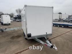Nouvelle remorque fourgon 10 pi x 6 pi x 6 pi de haut à double essieu, remorque auto 3 m x 1,8 m, 2700 kg, rampe arrière