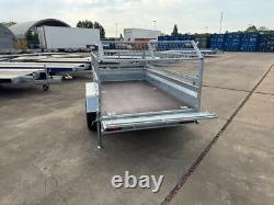 Nouvelle remorque fourgon 10x5 2700 kg PTAC, double essieu, robuste, remorque auto/van ALKO + rampes