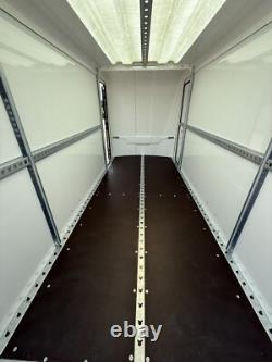 Nouvelle remorque fourgon boîte Brian James 10 pieds x 5 pieds 2 pouces à double essieu avec portes combinées noires