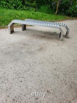 Paire de garde-boue de remorque sur mesure en aluminium, double essieu tandem, longueur 1 500 mm
