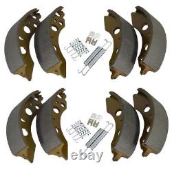 Plaques de frein ALKO de 200 x 50 mm pour remorque pour 4 tambours de frein essieu double
