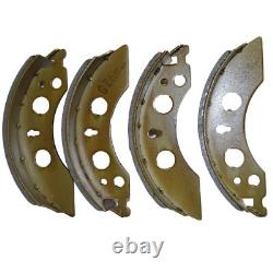 Plaques de frein ALKO de 200 x 50 mm pour remorque pour 4 tambours de frein essieu double