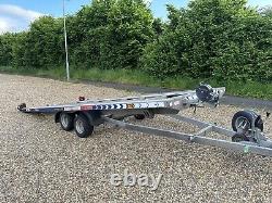 Plateau basculant remorque Twin Axle Transporter 16.4 x 6.9ft / 5m x 2.1m 3000kg