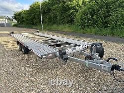 Plateau basculant remorque Twin Axle Transporter 16.4 x 6.9ft / 5m x 2.1m 3000kg