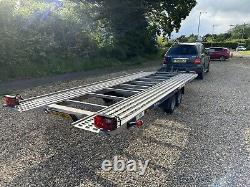 Plateau basculant remorque Twin Axle Transporter 16.4 x 6.9ft / 5m x 2.1m 3000kg