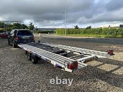 Plateau basculant remorque Twin Axle Transporter 16.4 x 6.9ft / 5m x 2.1m 3000kg