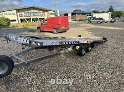 Plateau basculant remorque Twin Axle Transporter 16.4 x 6.9ft / 5m x 2.1m 3000kg