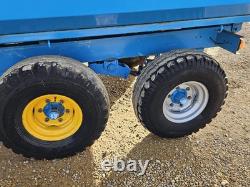 REMORQUE À GRAIN RANCH 10 Tonnes À Essieu Jumeau avec Trémie à Grain