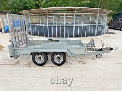 REMORQUE DE PLANTE INDESPENSION 9' x 5' 2700 KG BRUT