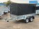 Remorque Fourgon 10 &times; 5 Pieds Double Essieu Non Frein&Eacute;e 750 Kg Suspension Al-ko 3 M &times; 1,5 M