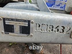 REMORQUE IFOR WILLIAMS LM166G, 16 pieds, Double essieu, 2023, 3500 kg de poids brut, Avec côtés