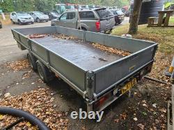 REMORQUE IFOR WILLIAMS LM166G, 16 pieds, essieu double, 2023, 3500 kg de poids brut, avec côtés